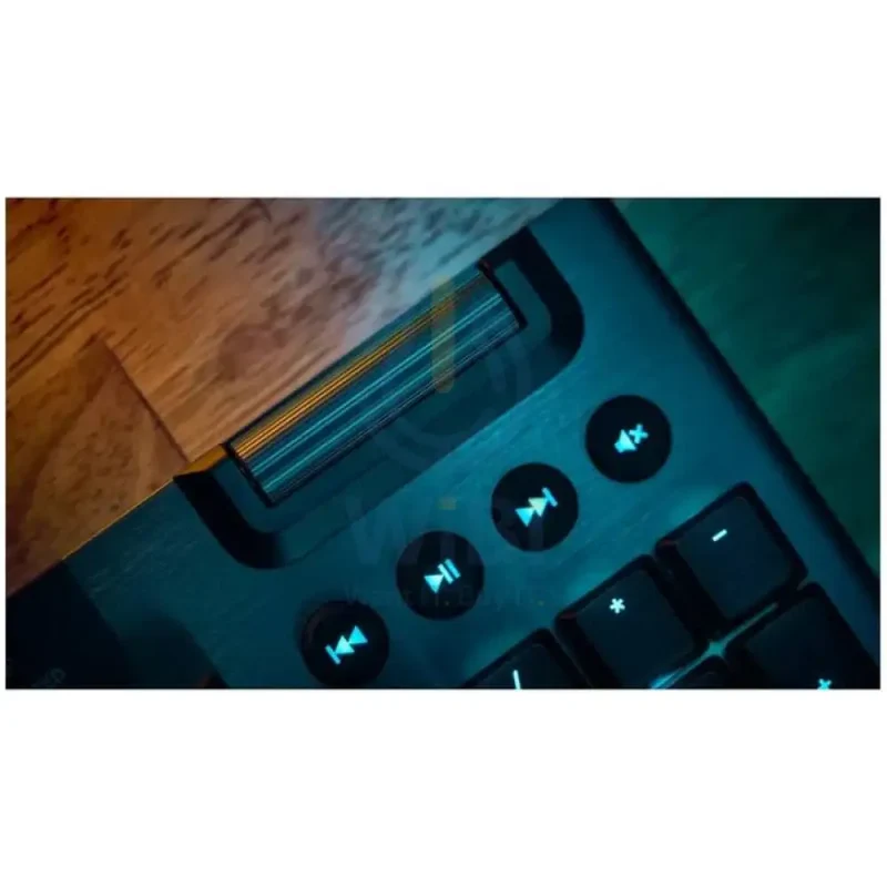 لوحة مفاتيح ألعاب ميكانيكية لوجيتك G915 X لايت سبيد، لاسلكية، RGB، لمسية، باللون الأسود