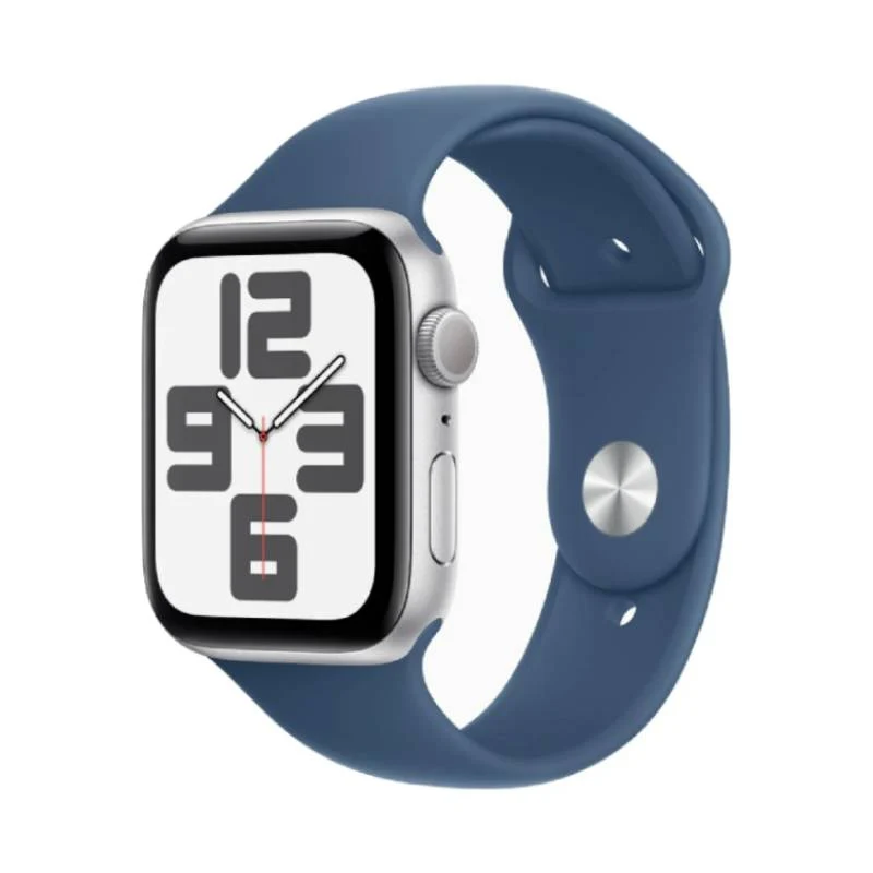 Apple Watch SE (2nd Gen) with Sport Band - LTPO OLED / 44mm / Medium/Large / Bluetooth / Wi-Fi / Denim Blue