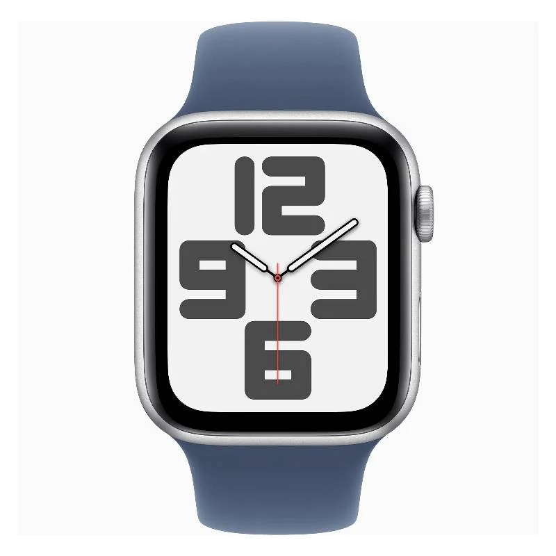 Apple Watch SE (2nd Gen) with Sport Band - LTPO OLED / 44mm / Medium/Large / Bluetooth / Wi-Fi / Denim Blue