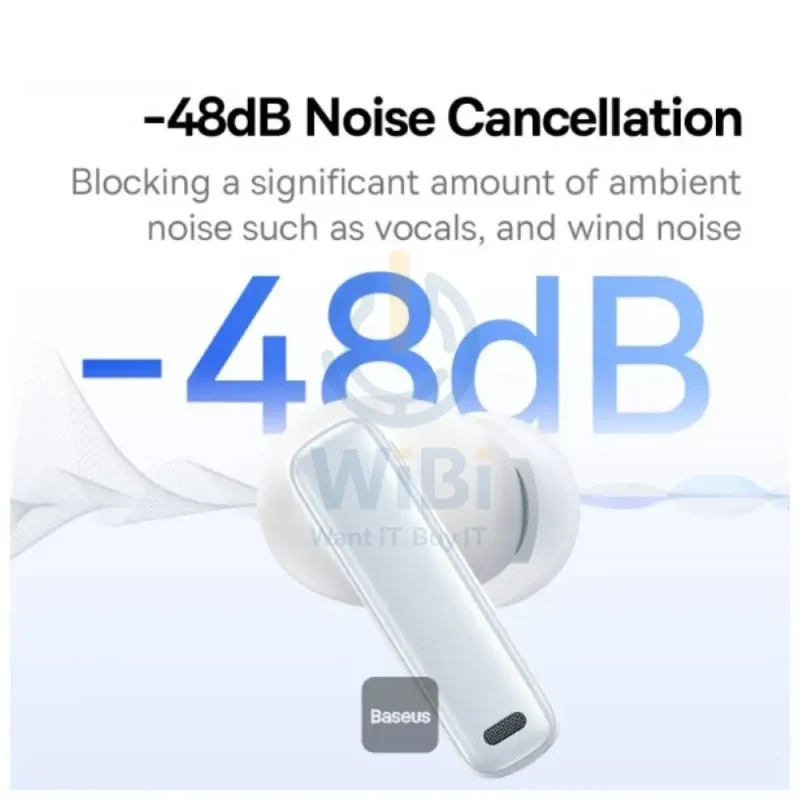 Baseus Bowie M2s True Wireless Earbuds - Moon White