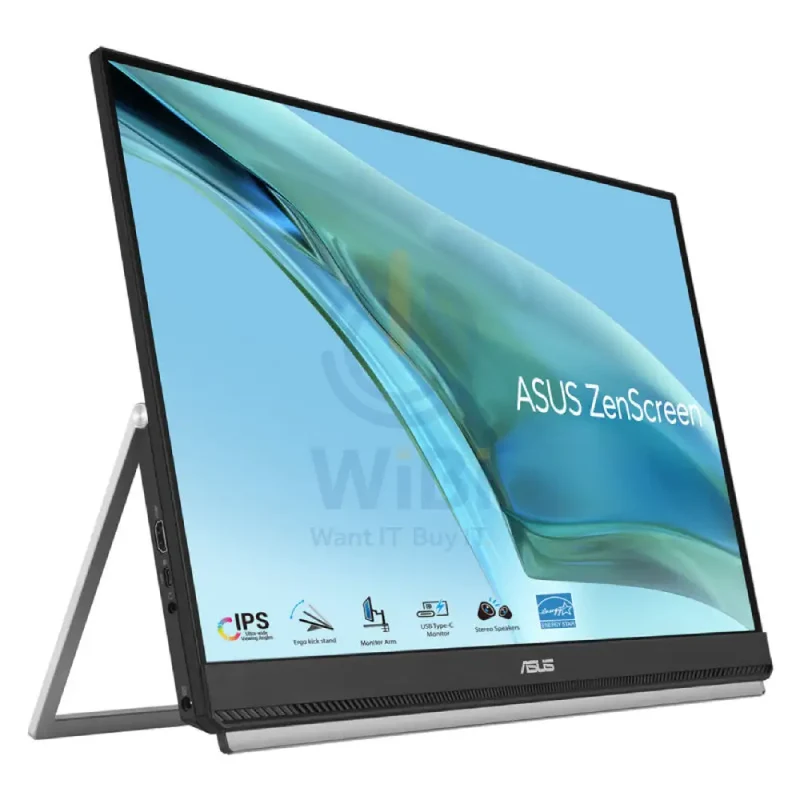ASUS MB249C ZenScreen Portable Monitor - 23.8" FHD / 5ms / 75Hz / USB-C / HDMI 1.4 / Speaker / 3YW - Portable Monitor