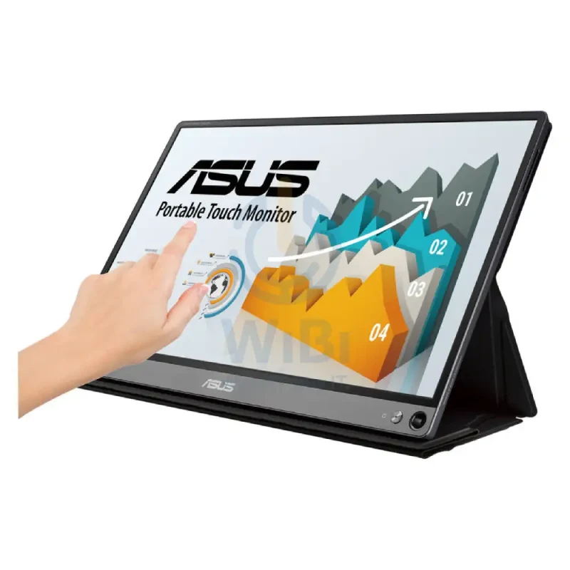 ASUS MB16AMT ZenScreen - 16" FHD Multi-Touch / 5ms / 60Hz / USB-C / Micro HDMI / 3YW - Portable Monitor