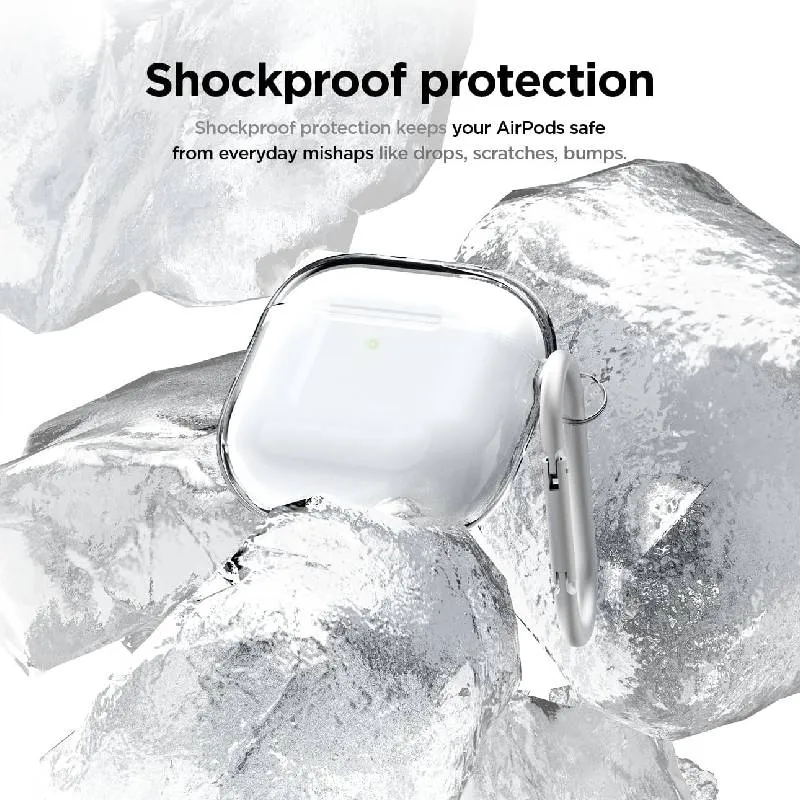 Elago AirPods 5/AirPods 4 Clear Hang case - Transparent