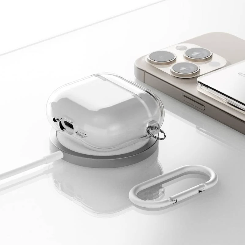 Elago AirPods 5/AirPods 4 Clear Hang case - Transparent