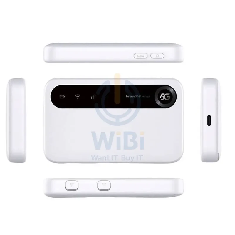 ZTE U50 Mobile WiFi Portable Router - 5G / 4500mAh / White