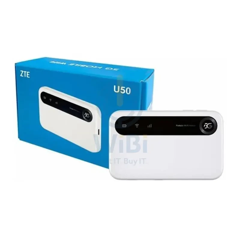ZTE U50 Mobile WiFi Portable Router - 5G / 4500mAh / White