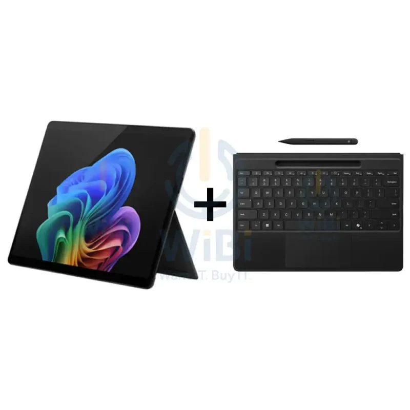 Microsoft Surface Pro 11 Copilot+ PC - 13.0" / X Elite / 16GB / 512GB SSD / Win 11 Pro / Graphite + Microsoft Surface Pro Flex Keyboard with Slim Pen - Bluetooth / Arabic/English / Black / for Surface Pro 11 - Bundle Offer