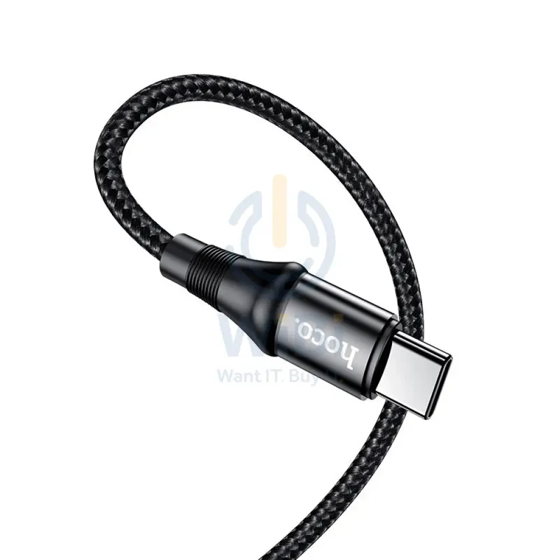 HOCO X50 Exquisito Charging Data Cable - 100W / USB-C / 2 Meter / Black