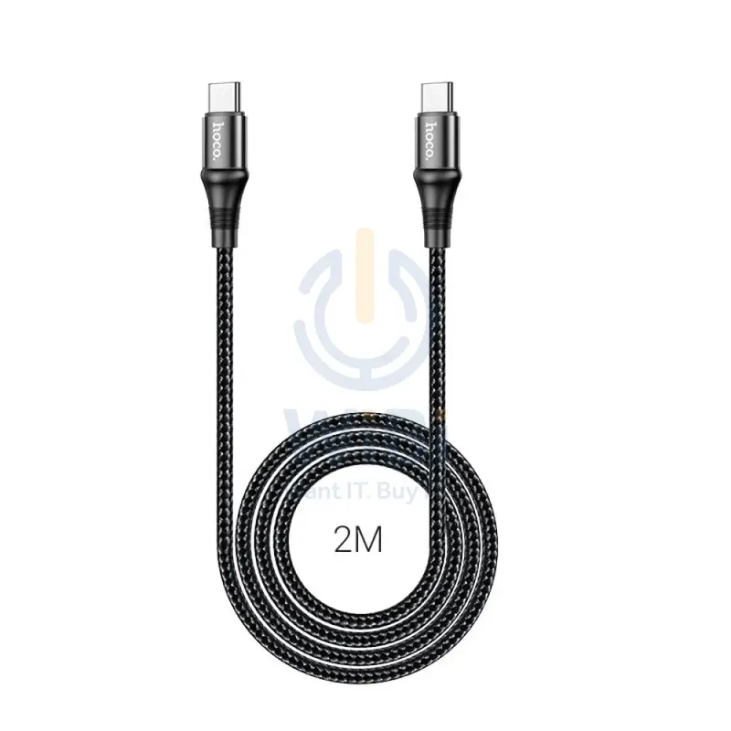 HOCO X50 Exquisito Charging Data Cable - 100W / USB-C / 2 Meter / Black