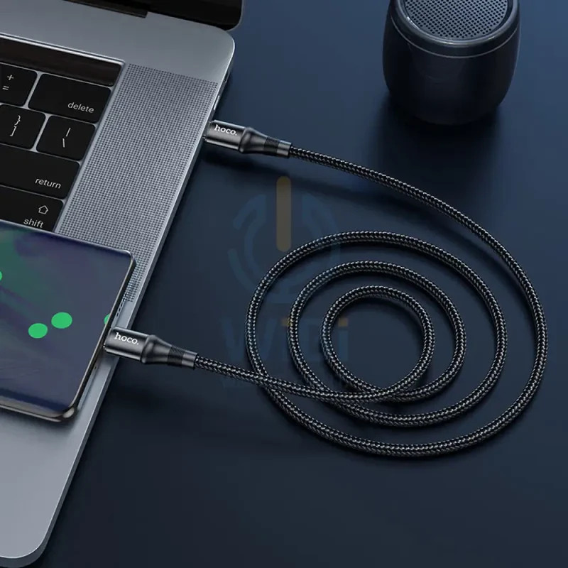 HOCO X50 Exquisito Charging Data Cable - 100W / USB-C / 2 Meter / Black