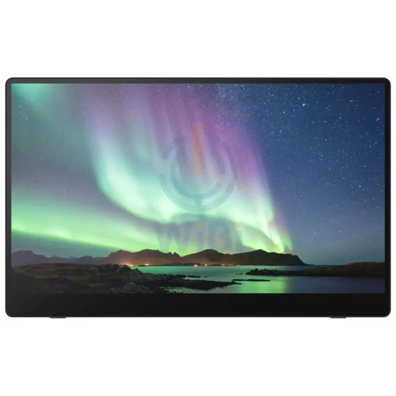 شاشة ريكو 150BW محمولة لاسلكية، مقاس 15.6 بوصة، OLED متعددة اللمس، زمن استجابة 1 مللي ثانية، تردد تحديث 60 هرتز، يو إس بي-C