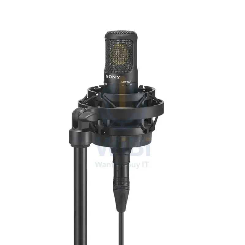 Sony C-80 Uni-directional Studio Condenser Microphone - 20kHz / XLR - Black