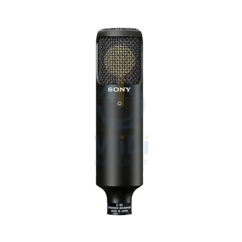 Sony C-80 Uni-directional Studio Condenser Microphone - 20kHz / XLR - Black