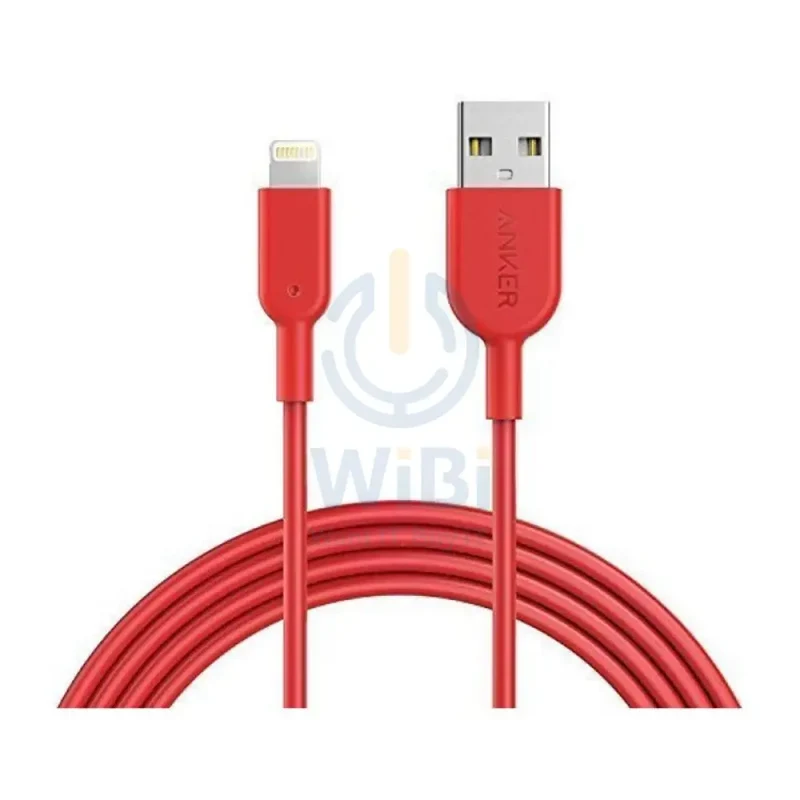 Anker PowerLine II Lightning Cable - USB-A / 1.8 Meter / Red