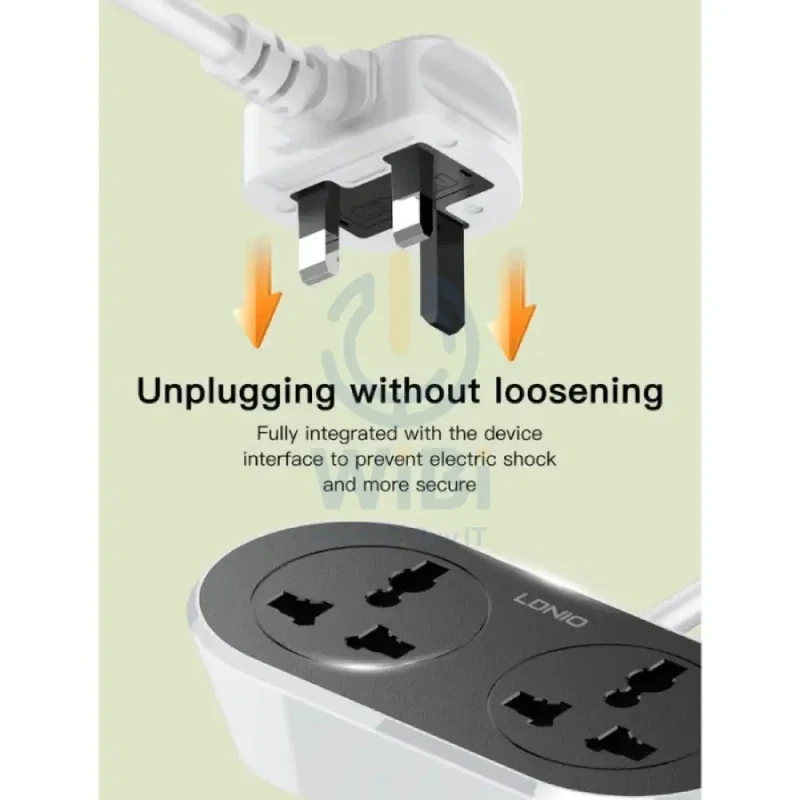 Ldnio SC2018-5M Universal Outlet Extension Cord