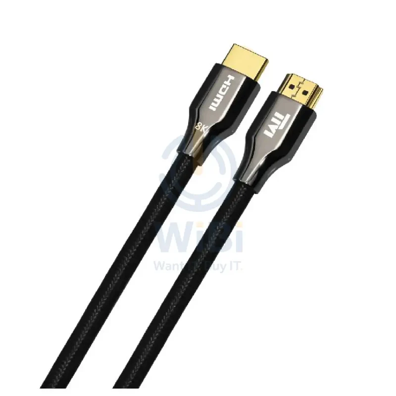 كابل تويستد مايندز HDMI من سبائك الزنك، 8K، بسرعة 48 جيجابت في الثانية، بطول 3 متر، باللون الأسود
