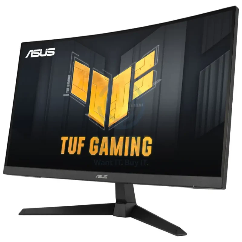 ASUS TUF VG27VQ3B Curved Gaming Monitor - 27" FHD / 1ms / 180Hz / HDMI 2.0/DisplayPort 1.2 / Speaker - Gaming Monitor