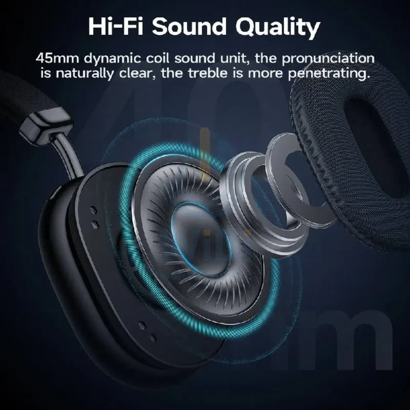 HOCO W35 Max Wireless Headphones - Bluetooth / Black