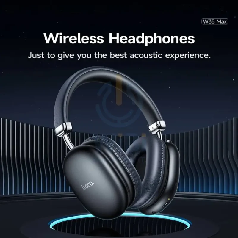 HOCO W35 Max Wireless Headphones - Bluetooth / Black