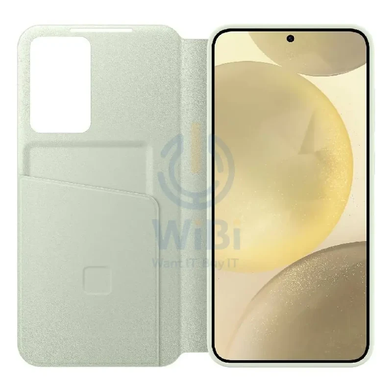 Samsung Galaxy S24 Plus Smart View Wallet Case - Light Green