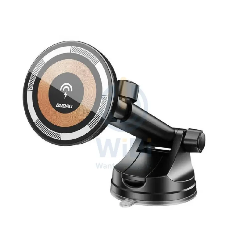 DUDAO F12 MAX+ Magnetic Charging Car Mount Holder - Black
