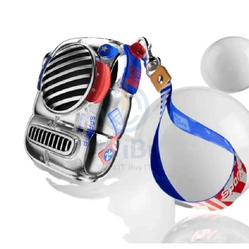 Divoom Spark-Pop Portable Bluetooth Mini Speaker - Blue