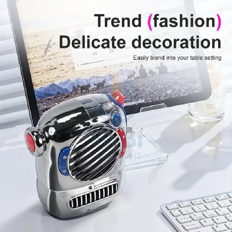 Divoom Spark-Pop Portable Bluetooth Mini Speaker - Blue
