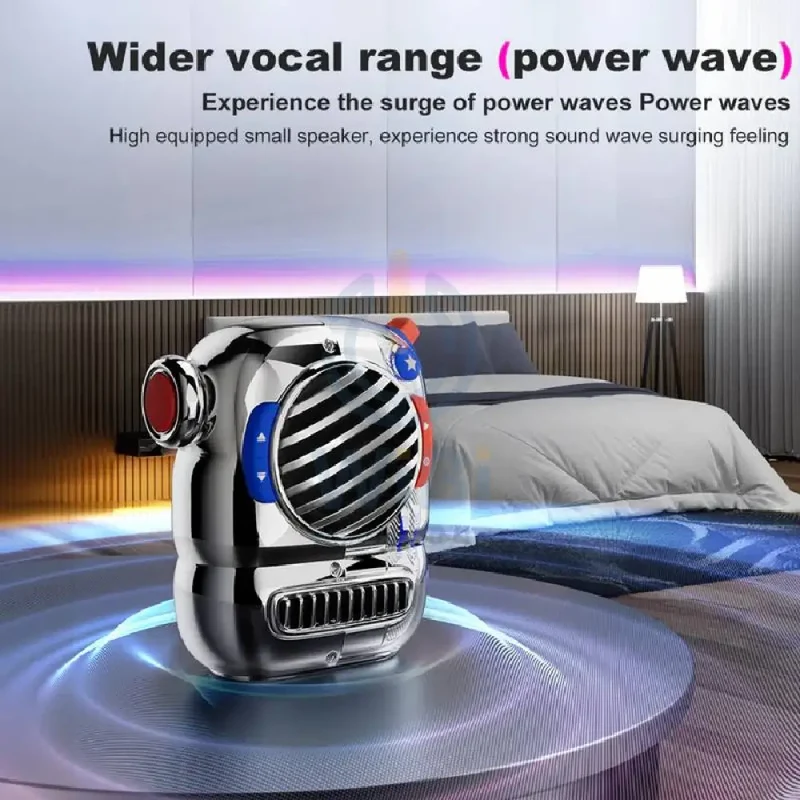 Divoom Spark-Pop Portable Bluetooth Mini Speaker - Blue