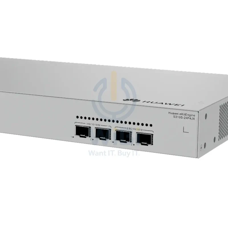 Huawei eKitEngine S310S-24P4JX Switch - 98 Gbit/s / 10G SFP+ / 2.5G SFP / GE RJ45 - Switch