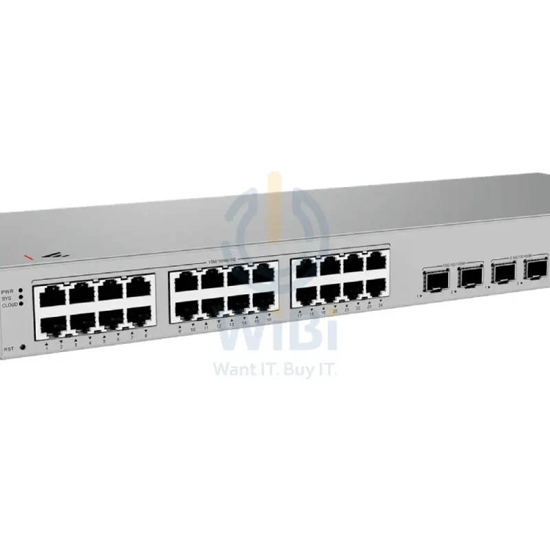 Huawei eKitEngine S310S-24T4JX Switch - 98 Gbit/s / 10G SFP+ / 2.5G SFP / GE RJ45 - Switch