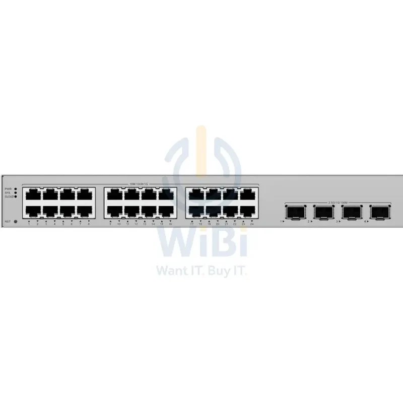 Huawei eKitEngine S310S-24T4J Switch - 68 Gbit/s / 2.5G SFP / GE RJ45 - Switch