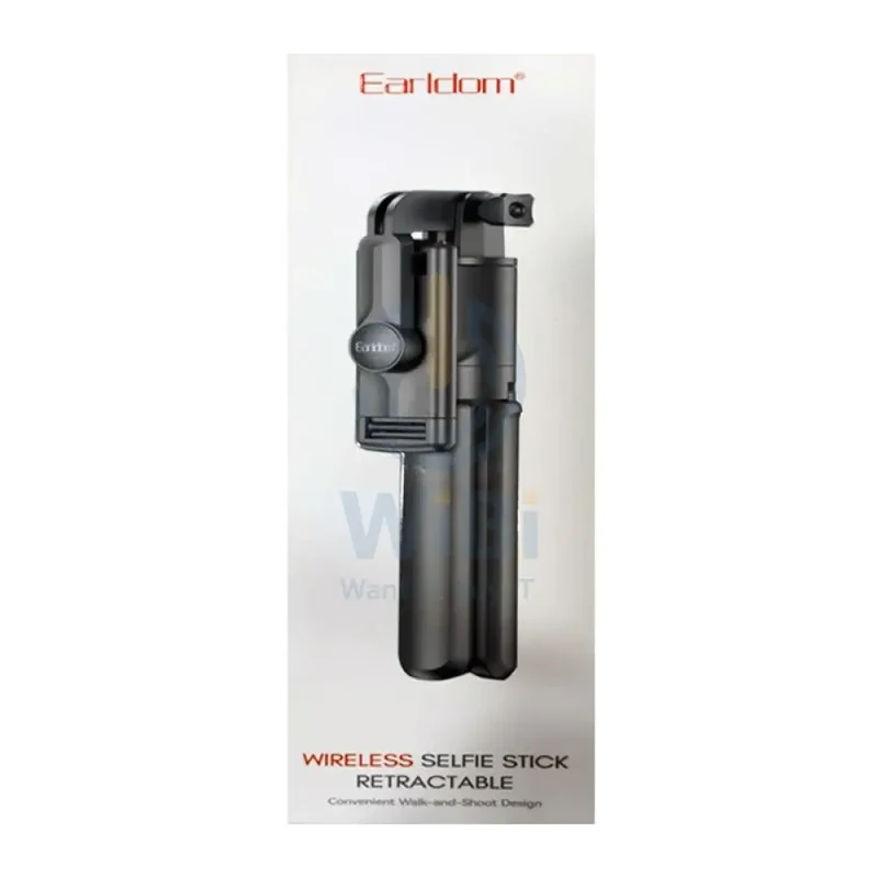 Earldom ET-ZP34 Wireless Retractable Selfie Stick - Black