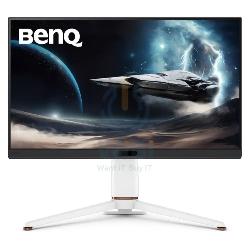 شاشة ألعاب بن كيو موبيوز EX271U، مقاس 27 بوصة، بدقة 4K UHD، وزمن استجابة 1 مللي ثانية، وتردد 165 هرتز، ويو إس بي-C 3.2 الجيل الأول، ويو إس بي-A 3.2 الجيل الأول، وHDMI 2.1، وديسبلاي بورت 1.4، ويو إس بي-C بقدرة 65 واط
