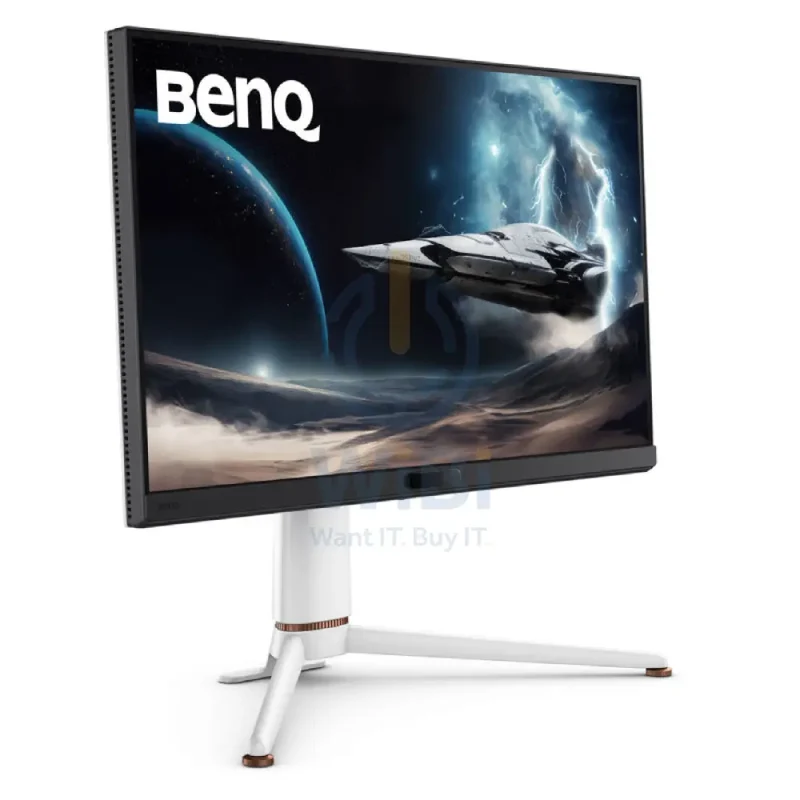 شاشة ألعاب بن كيو موبيوز EX271U، مقاس 27 بوصة، بدقة 4K UHD، وزمن استجابة 1 مللي ثانية، وتردد 165 هرتز، ويو إس بي-C 3.2 الجيل الأول، ويو إس بي-A 3.2 الجيل الأول، وHDMI 2.1، وديسبلاي بورت 1.4، ويو إس بي-C بقدرة 65 واط