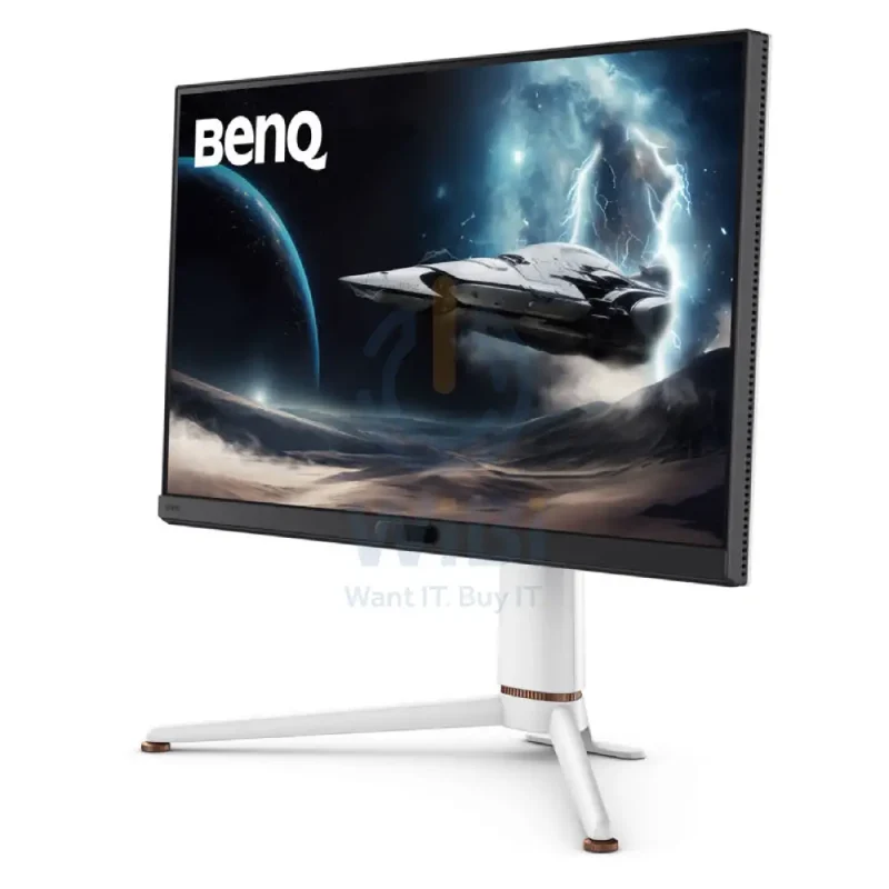 شاشة ألعاب بن كيو موبيوز EX271U، مقاس 27 بوصة، بدقة 4K UHD، وزمن استجابة 1 مللي ثانية، وتردد 165 هرتز، ويو إس بي-C 3.2 الجيل الأول، ويو إس بي-A 3.2 الجيل الأول، وHDMI 2.1، وديسبلاي بورت 1.4، ويو إس بي-C بقدرة 65 واط