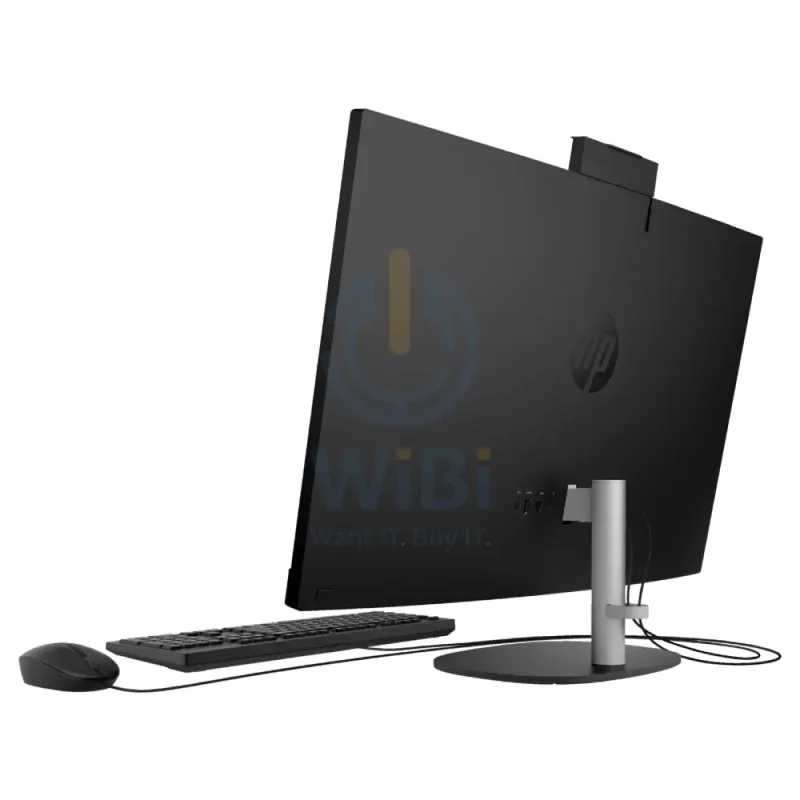HP 27-CR0013NE AIO PC - i7 / 8GB / 512GB (NVMe M.2 SSD) / 27" FHD Non-Touch / Win 11 Pro / 1YW / Jet Black - Desktop