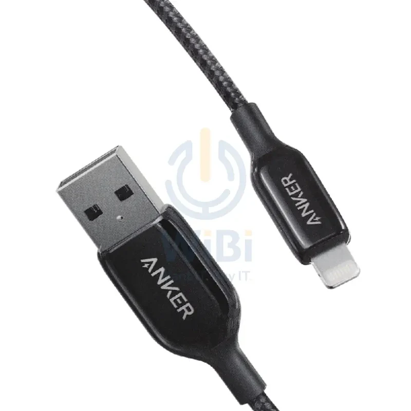 Anker PowerLine + III Cable - USB-A / Lightning / 0.9 Meter / Black