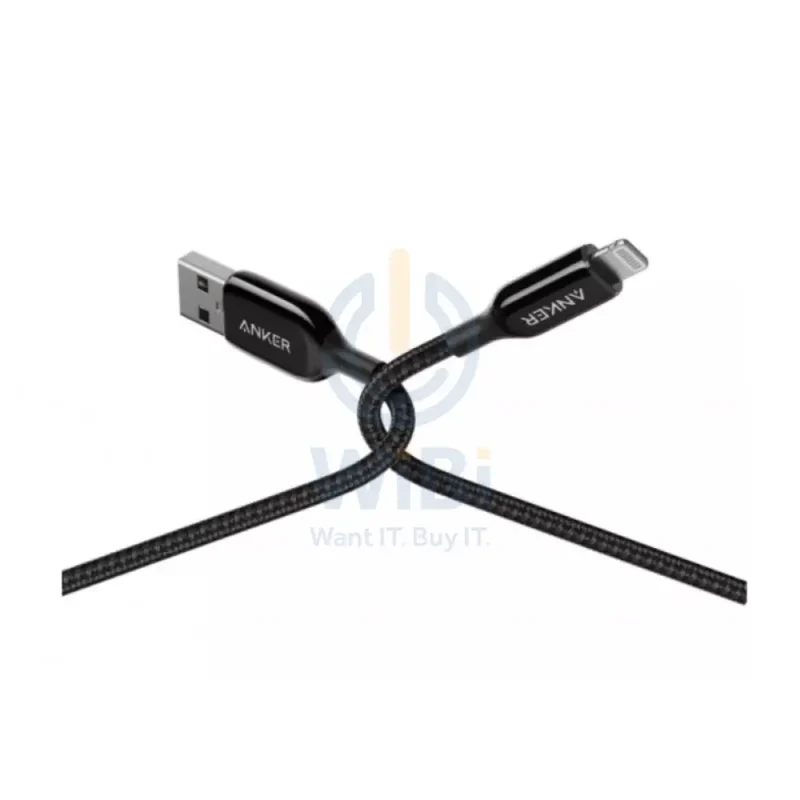 Anker PowerLine + III Cable - USB-A / Lightning / 0.9 Meter / Black