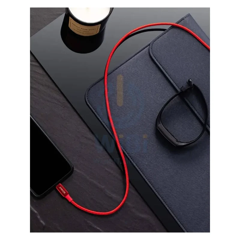 Anker PowerLine + III Cable - USB-A / Lightning / 0.9 Meter / Red