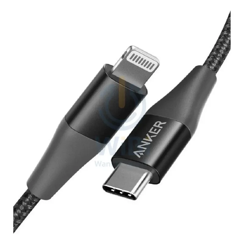 Anker PowerLine + II Cable - USB-C / Lightning / 1.8 Meter / Black
