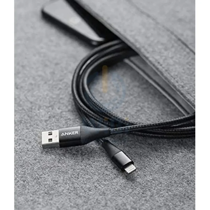 Anker PowerLine + II Cable - USB-C / Lightning / 0.9 Meter / Black