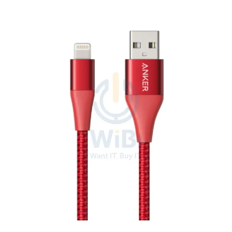 Anker C89 Powerline+ II Lightning Cable - 1.8 Meter / Red