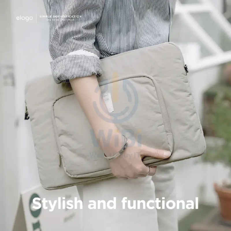 Elago Laptop 15" - 16" Pocket Sleeve - Stone