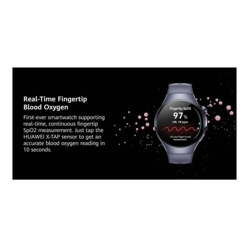 Huawei Watch 5 - 1.5" AMOLED / Bluetooth / Wi-Fi / Black