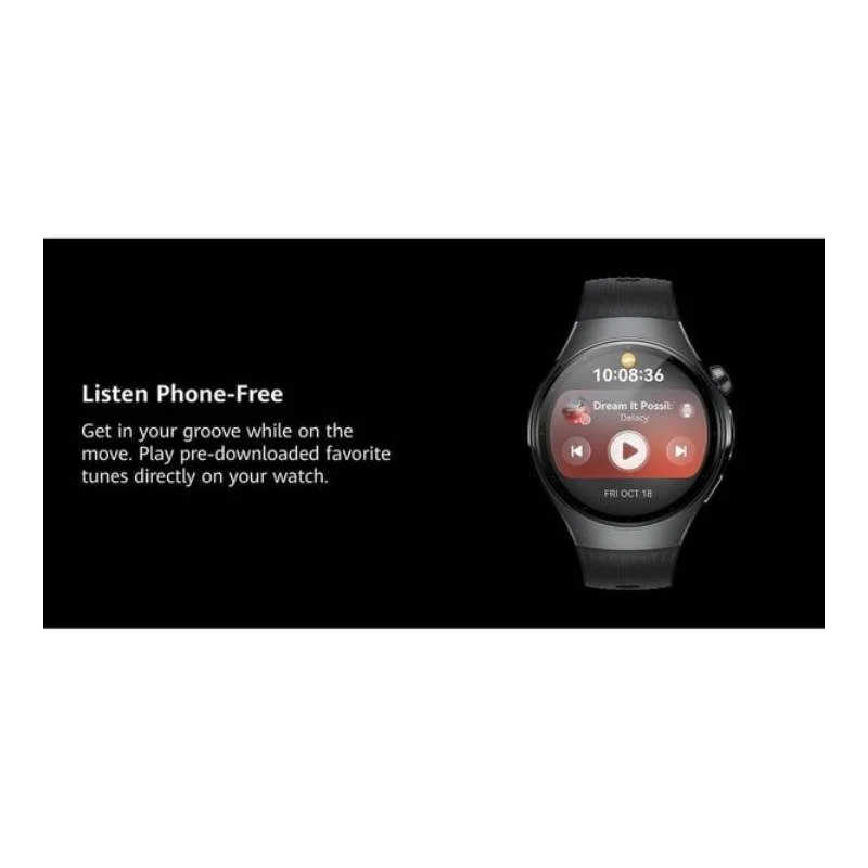 Huawei Watch 5 - 1.5" AMOLED / Bluetooth / Wi-Fi / Black
