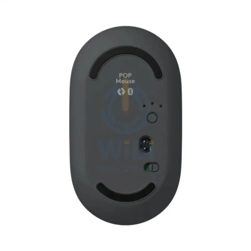 Logitech Pop Silent Touch Bluetooth Mouse - 1000 DPI / Black