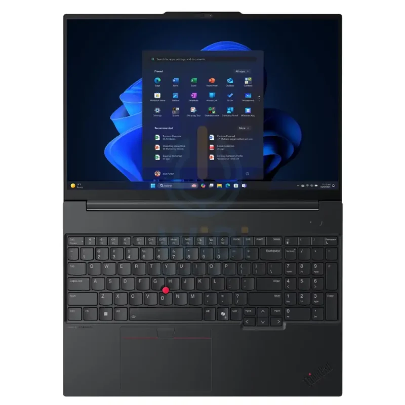 Lenovo ThinkPad E16 Gen 3 AI PC - 16.0" WUXGA / Ultra 7 255H / 16GB / 512GB (NVMe M.2 SSD) / Arc 140T GPU / Win 11 Pro / 1YW / Arabic/English / Lenovo 15.6" Laptop Casual Toploader