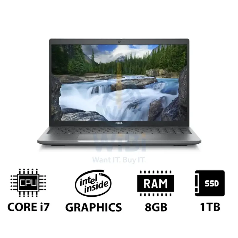 Dell Latitude 5540 - 15.6" FHD / i7 / 8GB / 1TB (NVMe M.2 SSD) / DOS (Without OS) / 1YW - Laptop