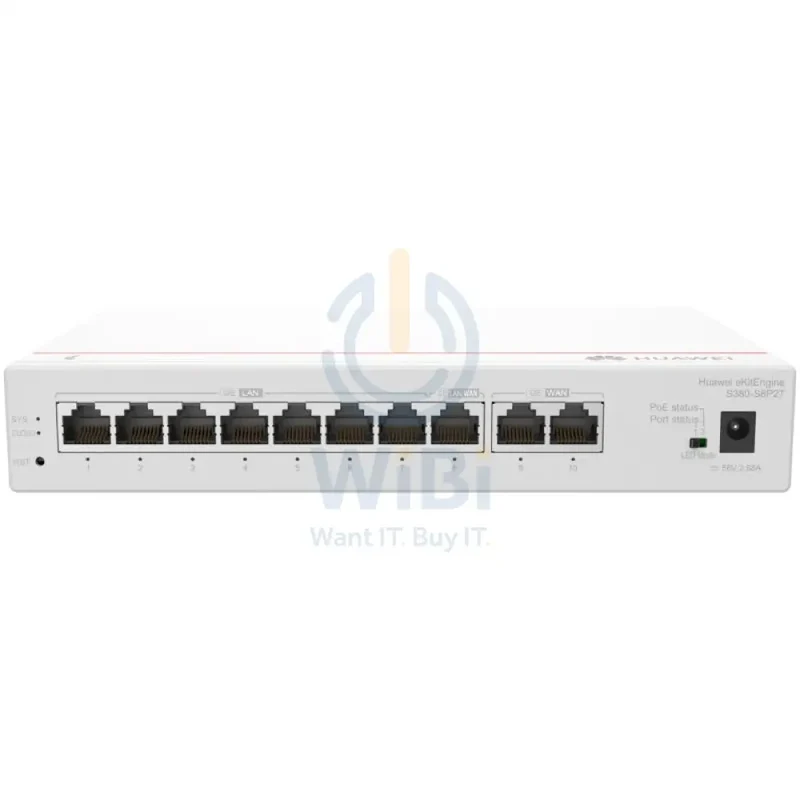 Huawei eKitEngine S380-S8P2T - 16 Gbit/s / Gigabit WAN / Gigabit LAN