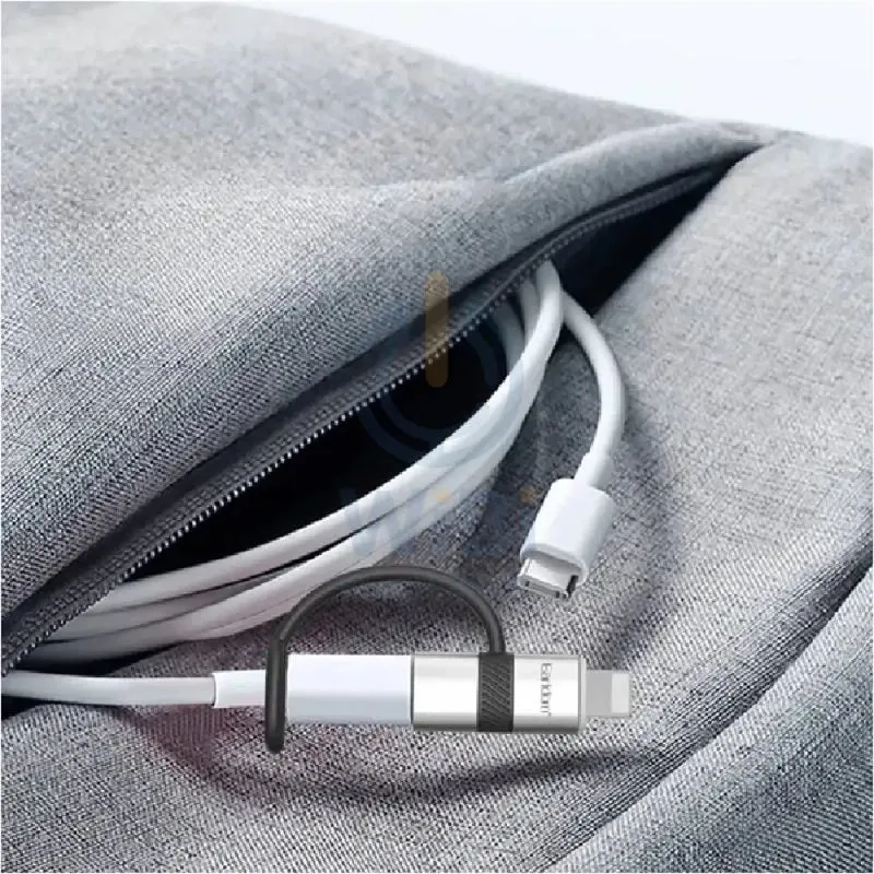 Earldom OT90L Type-C to Lightning OTG Adapter - Silver